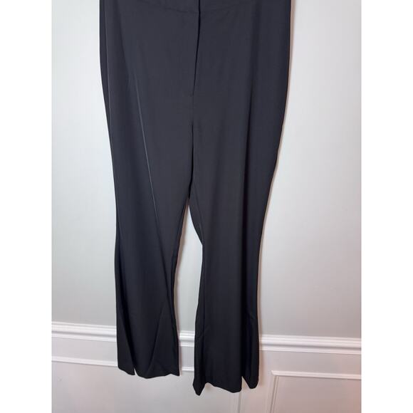 Tuckernuck Black High Waisted Flared Pants Sz M NEW - Picture 5 of 12